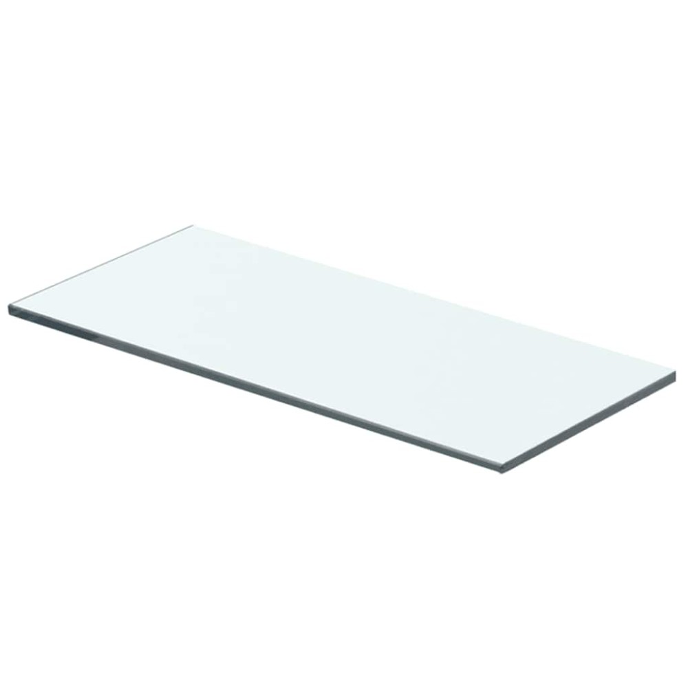 vidaXL Ράφια Πάνελ 2 τεμ. Διάφανα 40 x 12 εκ. Γυάλινα