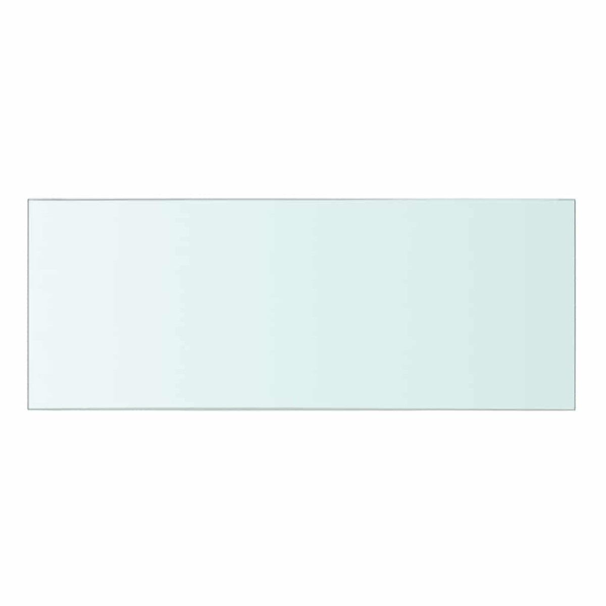 vidaXL Ράφια Πάνελ 2 τεμ. Διάφανα 40 x 15 εκ. Γυάλινα