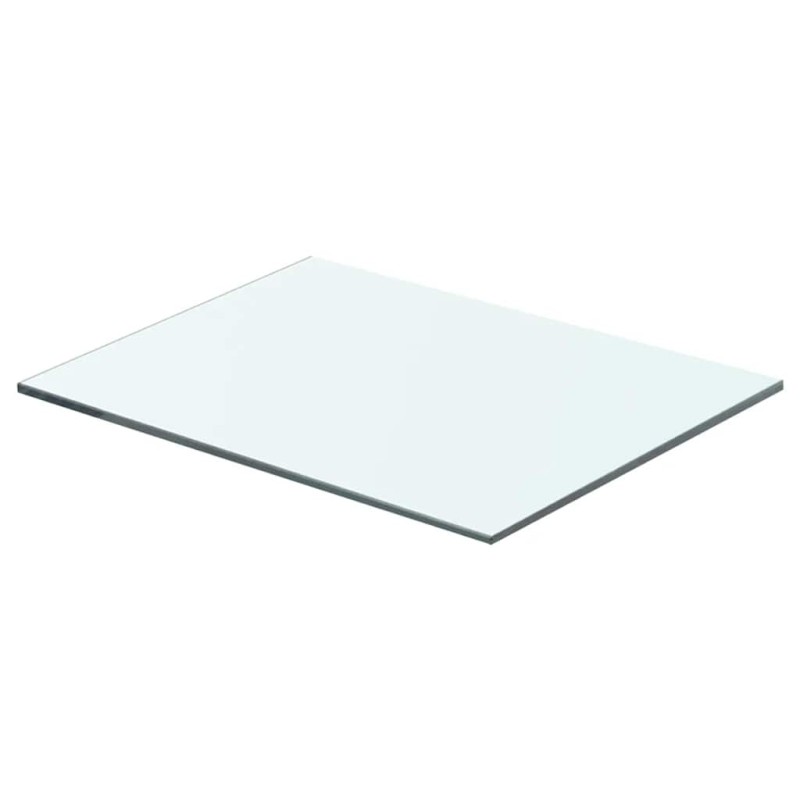 vidaXL Ράφια Πάνελ 2 τεμ. Διάφανα 40 x 25 εκ. Γυάλινα