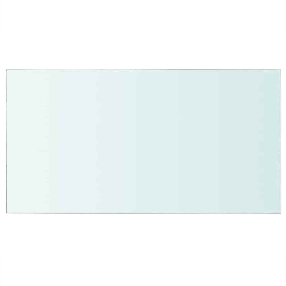vidaXL Ράφια Πάνελ 2 τεμ. Διάφανα 40 x 25 εκ. Γυάλινα