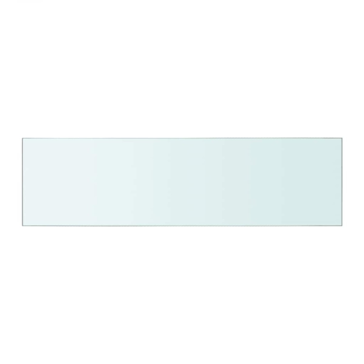vidaXL Ράφια Πάνελ 2 τεμ. Διάφανα 50 x 12 εκ. Γυάλινα