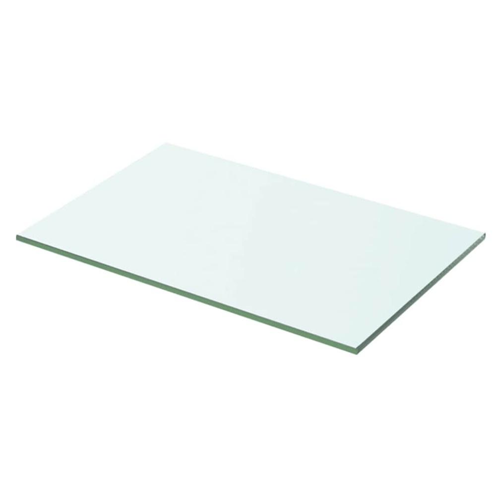 vidaXL Ράφια Πάνελ 2 τεμ. Διάφανα 50 x 25 εκ. Γυάλινα