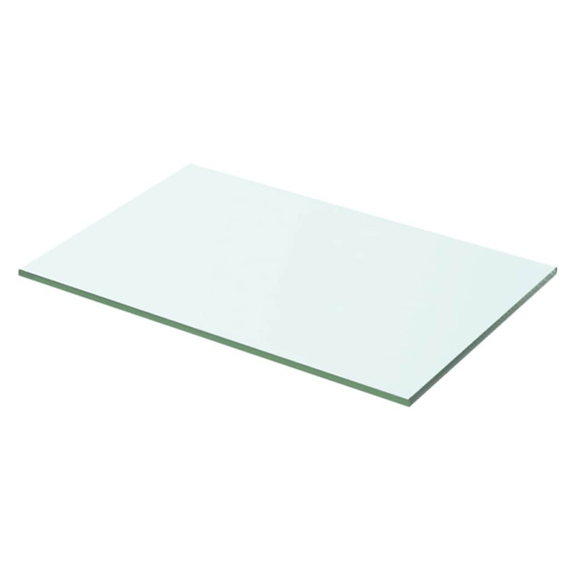 vidaXL Ράφια Πάνελ 2 τεμ. Διάφανα 50 x 25 εκ. Γυάλινα