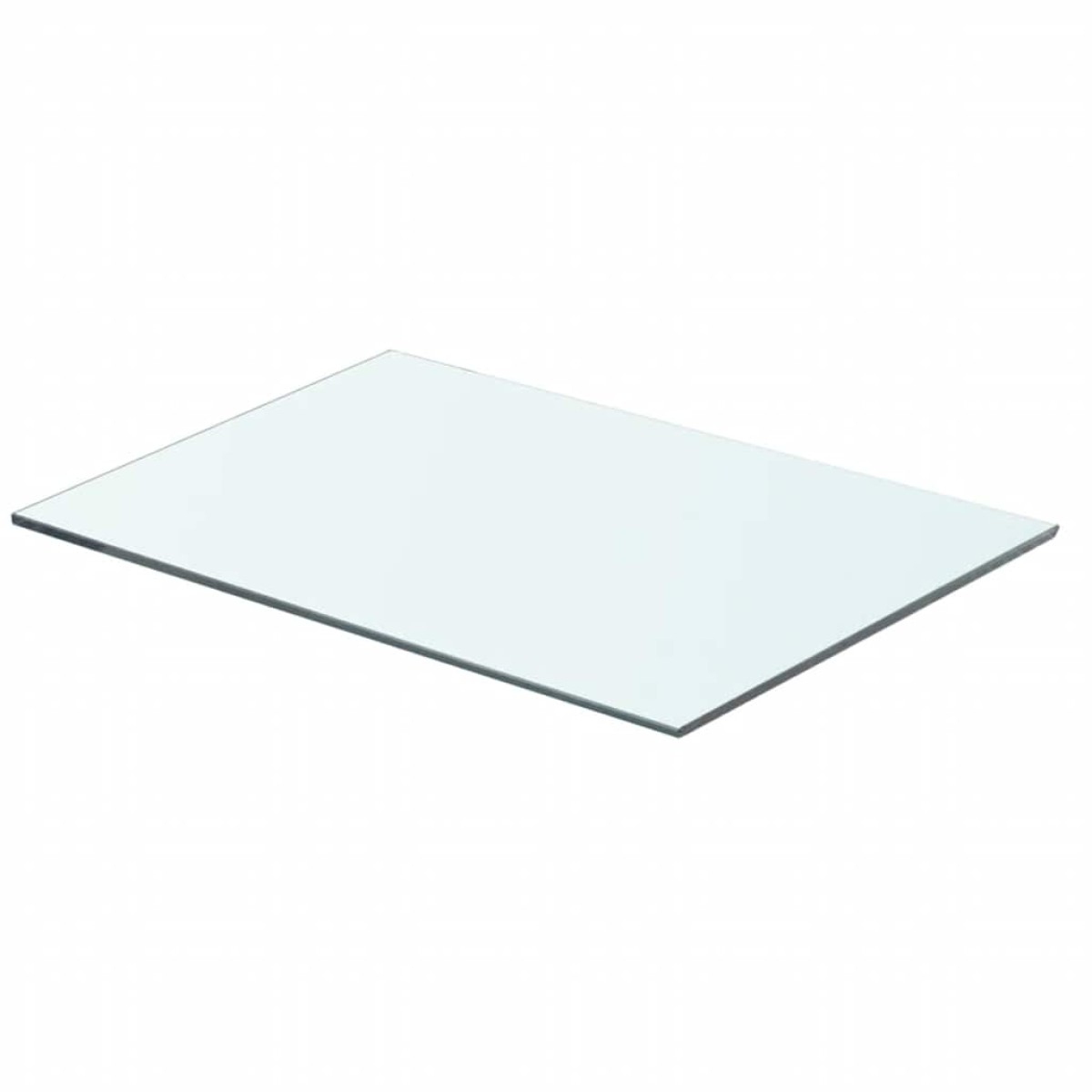 vidaXL Ράφια Πάνελ 2 τεμ. Διάφανα 50 x 30 εκ. Γυάλινα