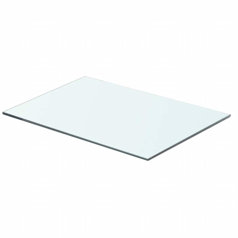 vidaXL Ράφια Πάνελ 2 τεμ. Διάφανα 50 x 30 εκ. Γυάλινα