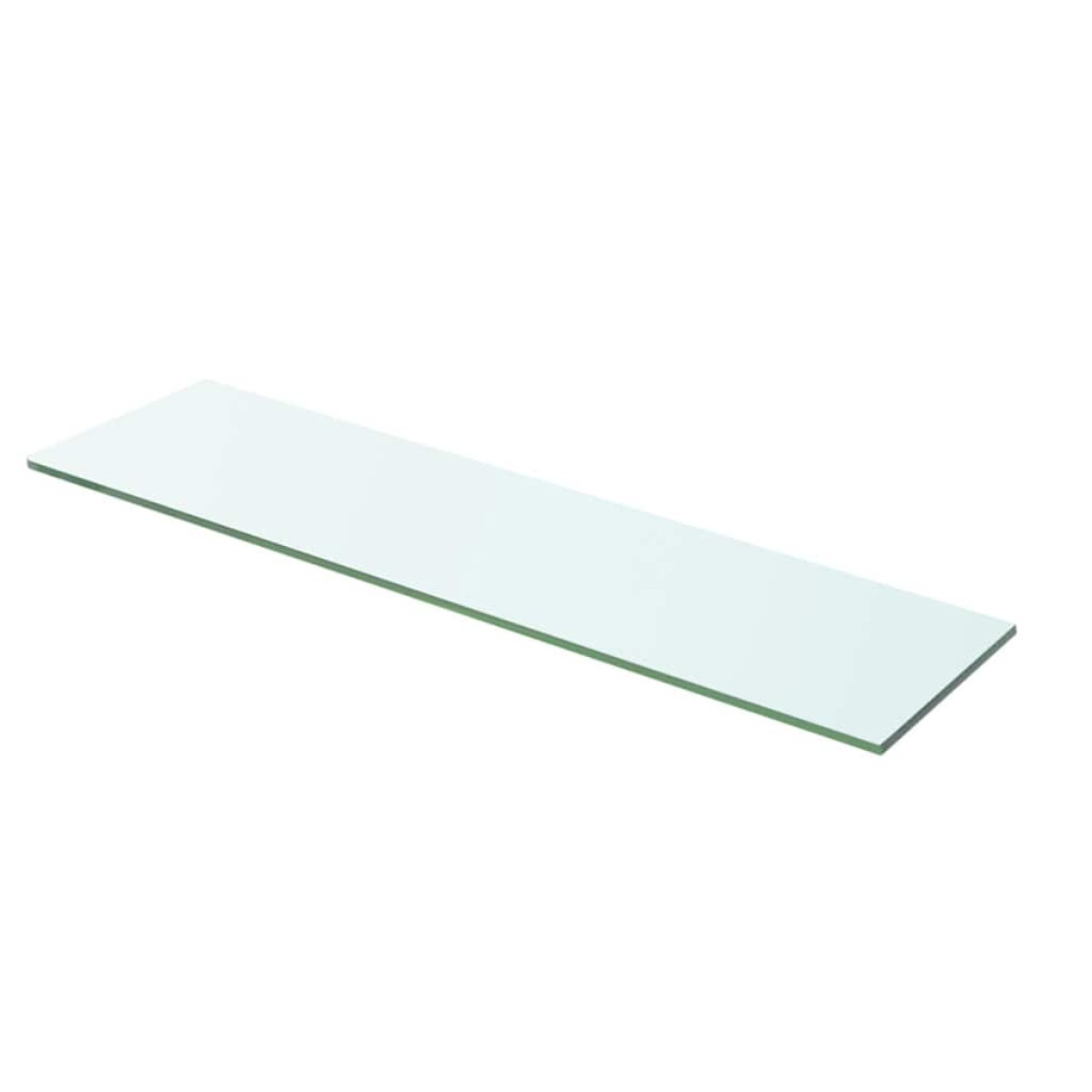 vidaXL Ράφια Πάνελ 2 τεμ. Διάφανα 60 x 12 εκ. Γυάλινα