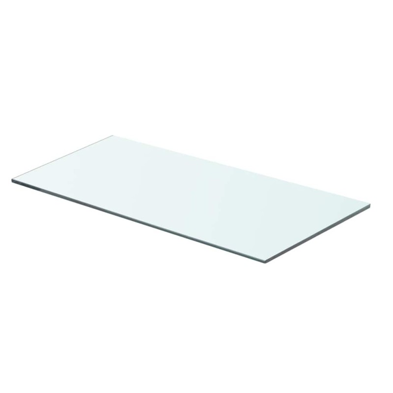 vidaXL Ράφια Πάνελ 2 τεμ. Διάφανα 60 x 25 εκ. Γυάλινα