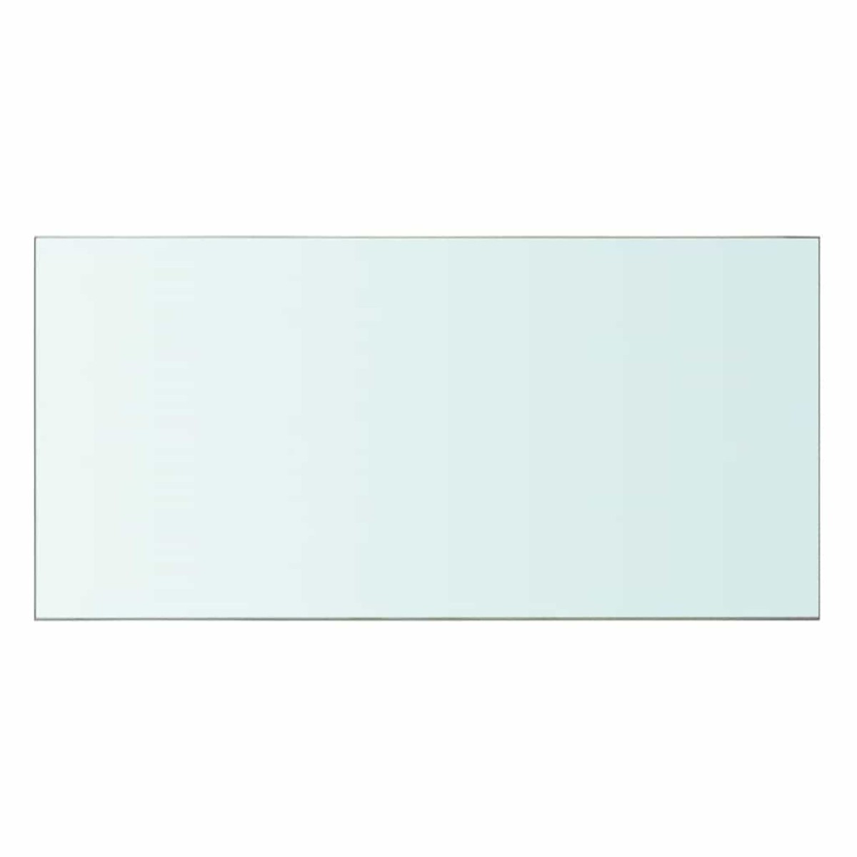 vidaXL Ράφια Πάνελ 2 τεμ. Διάφανα 60 x 30 εκ. Γυάλινα
