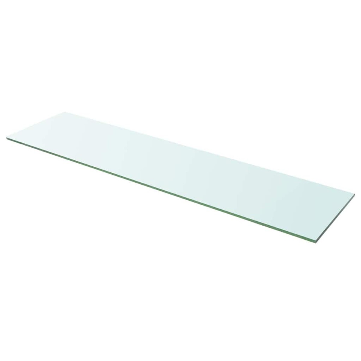 vidaXL Ράφια Πάνελ 2 τεμ. Διάφανα 100 x 25 εκ. Γυάλινα