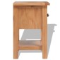 vidaXL Κομοδίνα 2 τεμ. 36 x 30 x 47 εκ. από Μασίφ Ξύλο Δρυός