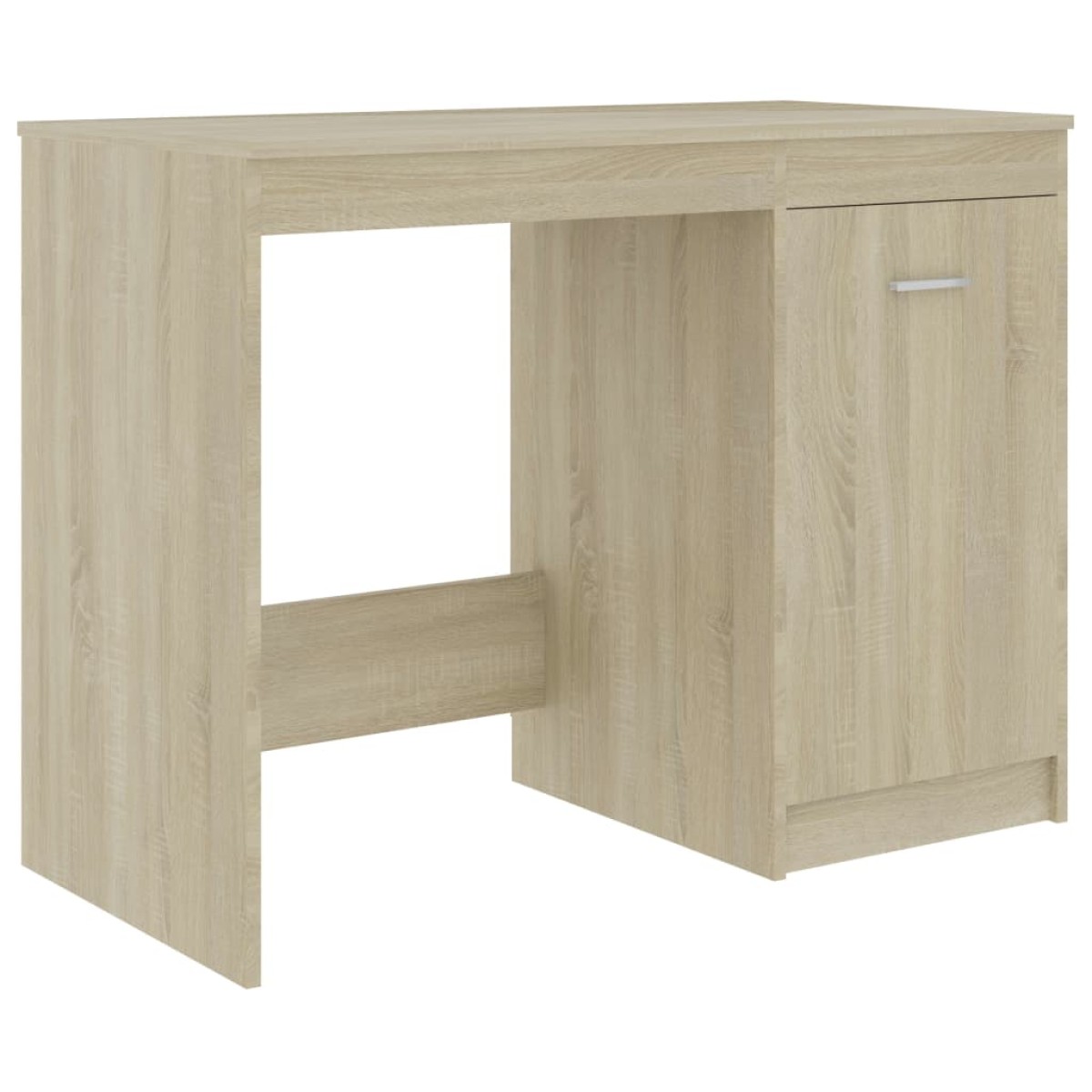 vidaXL Γραφείο Χρώμα Sonoma Δρυς 140 x 50 x 76 εκ. από Μοριοσανίδα
