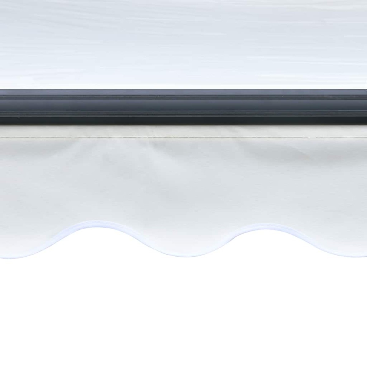 vidaXL Τέντα Συρόμενη Χειροκίνητη με LED Κρεμ 300 x 250 εκ.