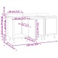vidaXL Ερμάριο Πάγκος Εργασίας 180 x 60 x 96 εκ. από Ανοξείδωτο Ατσάλι