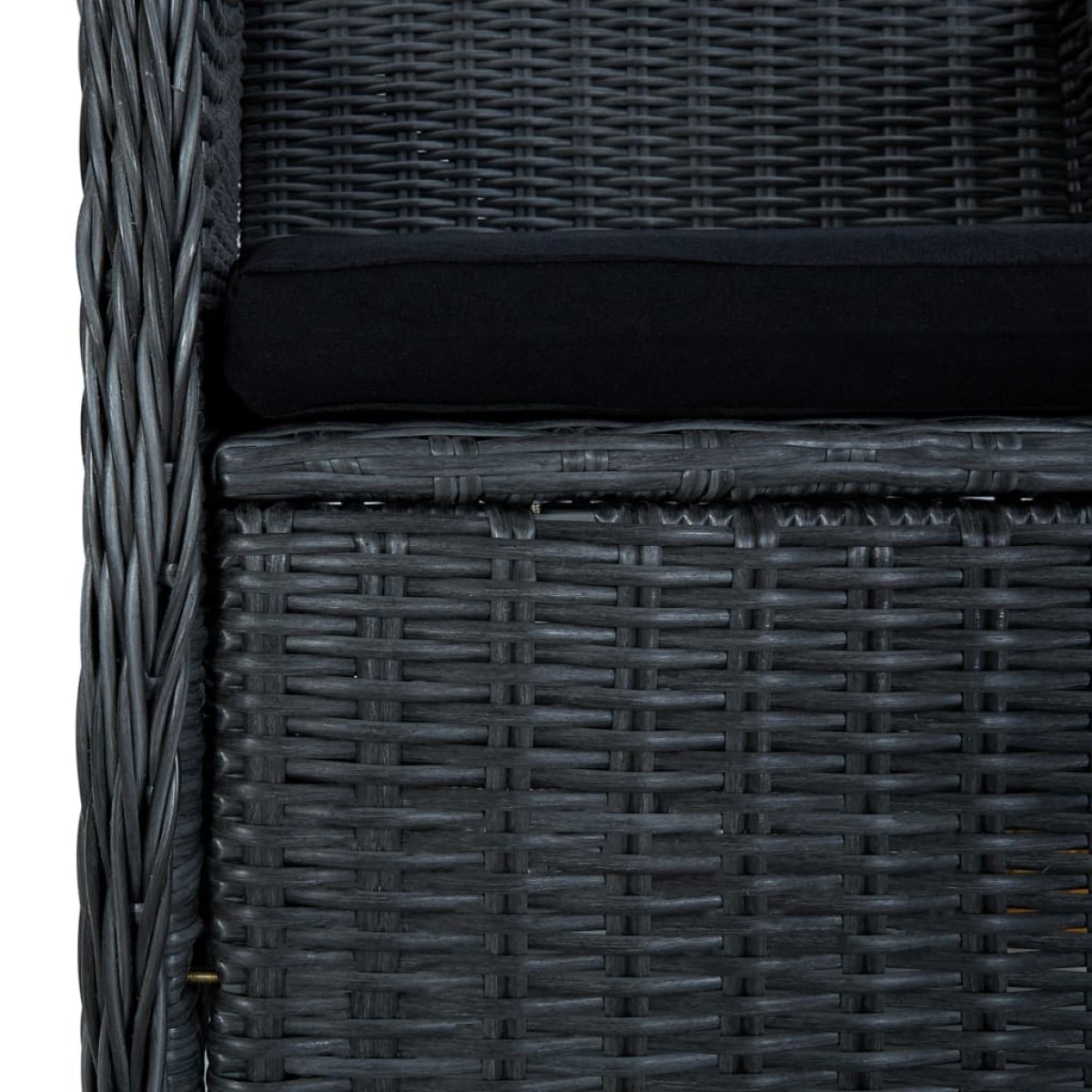 vidaXL Σετ Τραπεζαρίας Κήπου 5 Τεμαχίων Σκούρο Γκρι