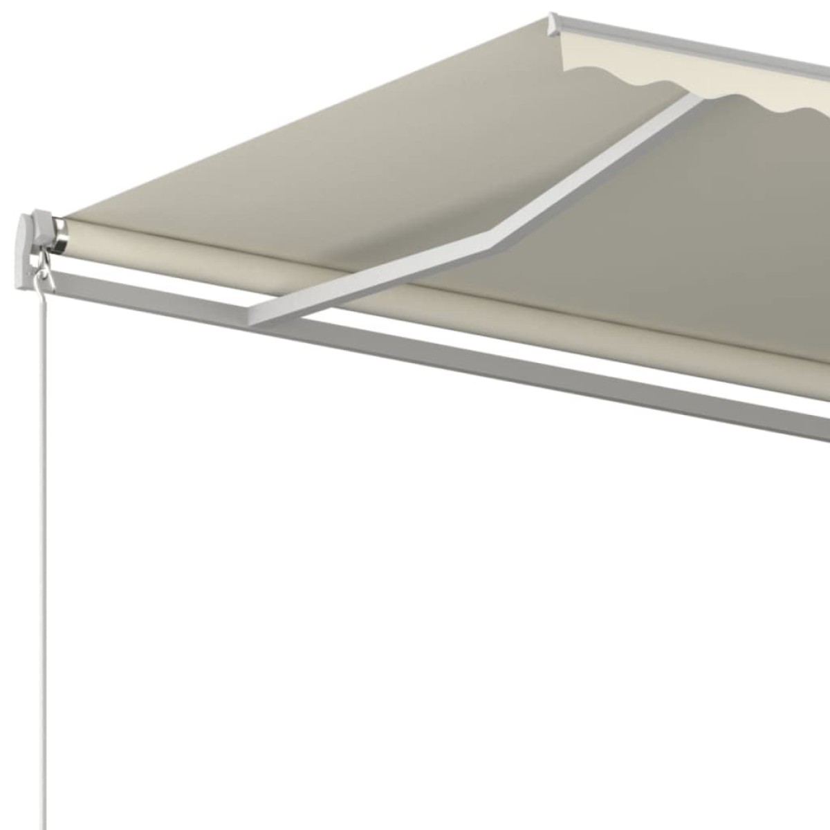 vidaXL Τέντα Συρόμενη Αυτόματη Κρεμ 450 x 300 εκ.