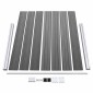vidaXL Σετ Πάνελ Περίφραξης Γκρι 353 x 146 εκ. από WPC