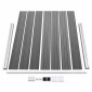 vidaXL Σετ Πάνελ Περίφραξης Γκρι 526 x 146 εκ. από WPC