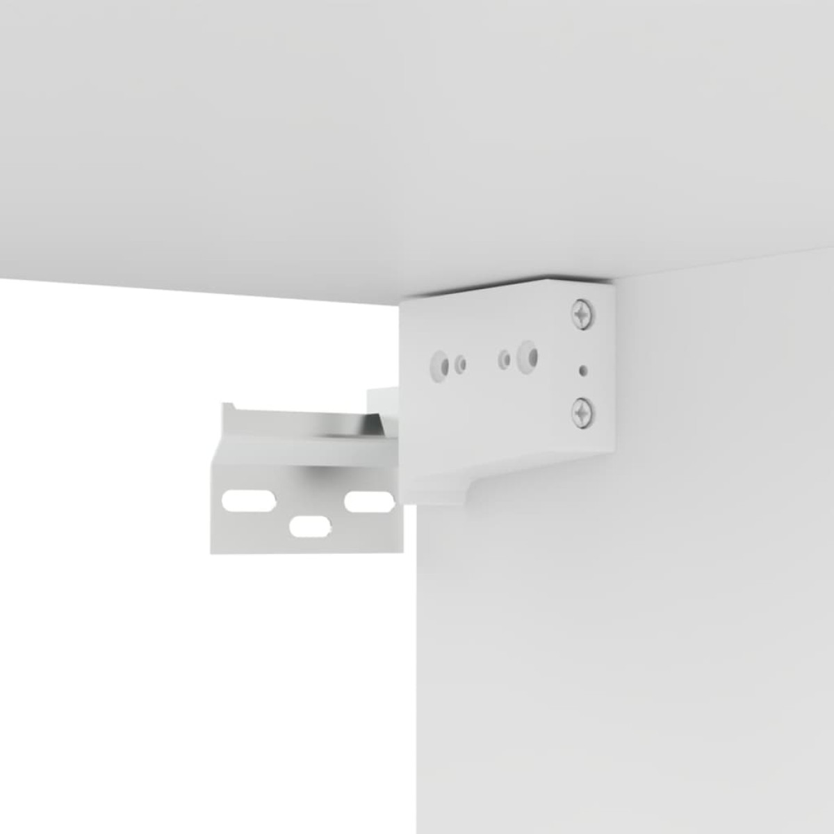 vidaXL Έπιπλα Τηλεόρασης 4 τεμ. Λευκά 100 x 30 x 30 εκ. Μοριοσανίδα