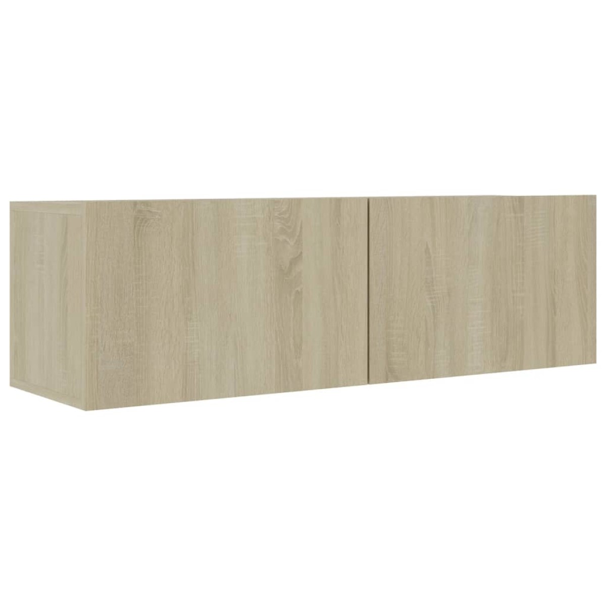 vidaXL Έπιπλα Τηλεόρασης 4 τεμ. Sonoma Δρυς 100x30x30 εκ. Μοριοσανίδα