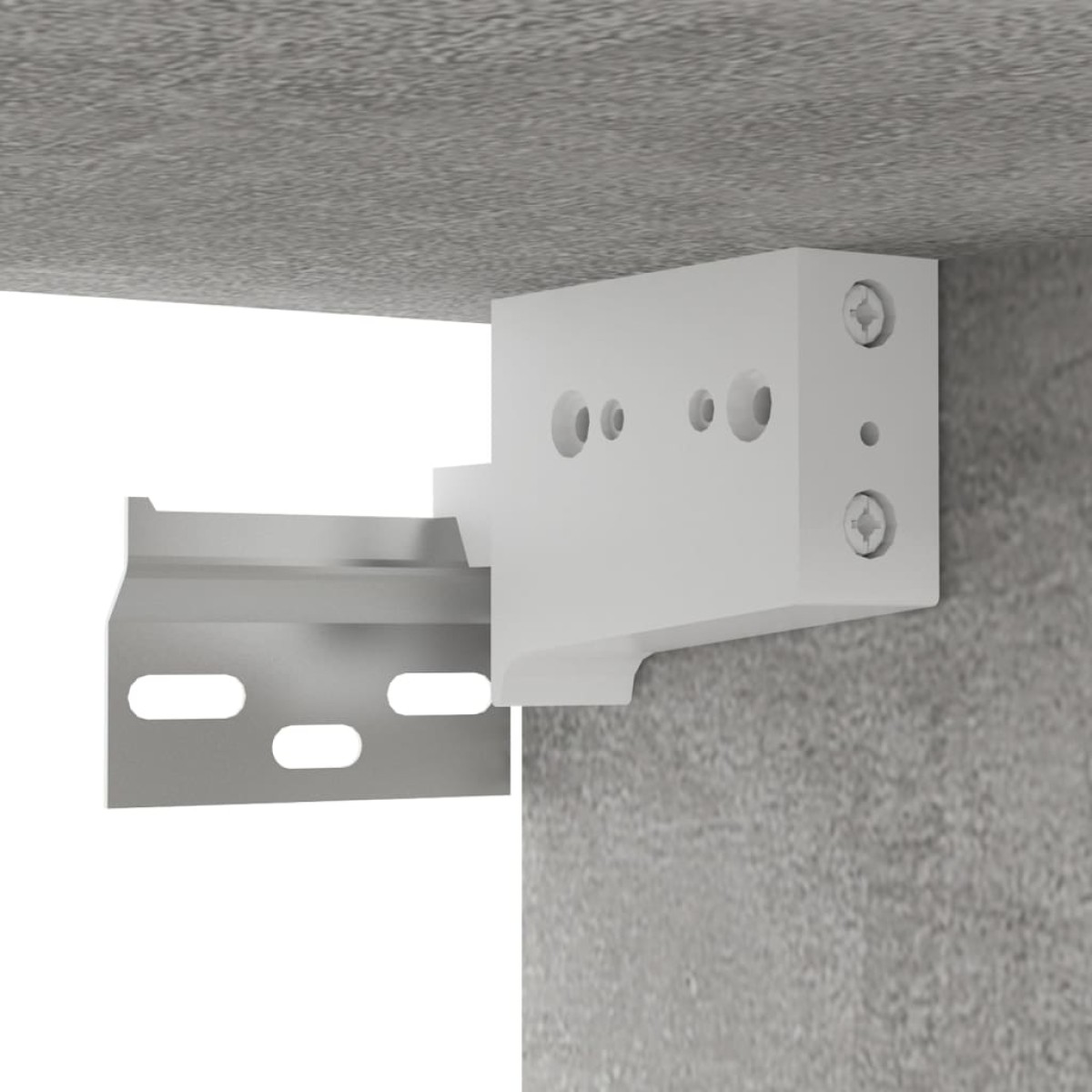 vidaXL Έπιπλα Τηλεόρασης 4 τεμ. Γκρι Σκυρ. 60x30x30εκ. από Μοριοσανίδα