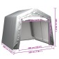 vidaXL Τέντα Αποθήκευσης Γκρι 300 x 300 εκ. Ατσάλινη