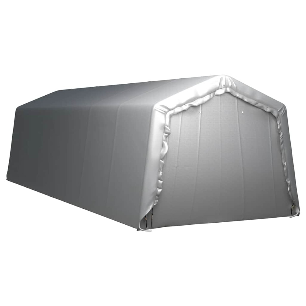 vidaXL Τέντα Αποθήκευσης Γκρι 300 x 900 εκ. Ατσάλινη