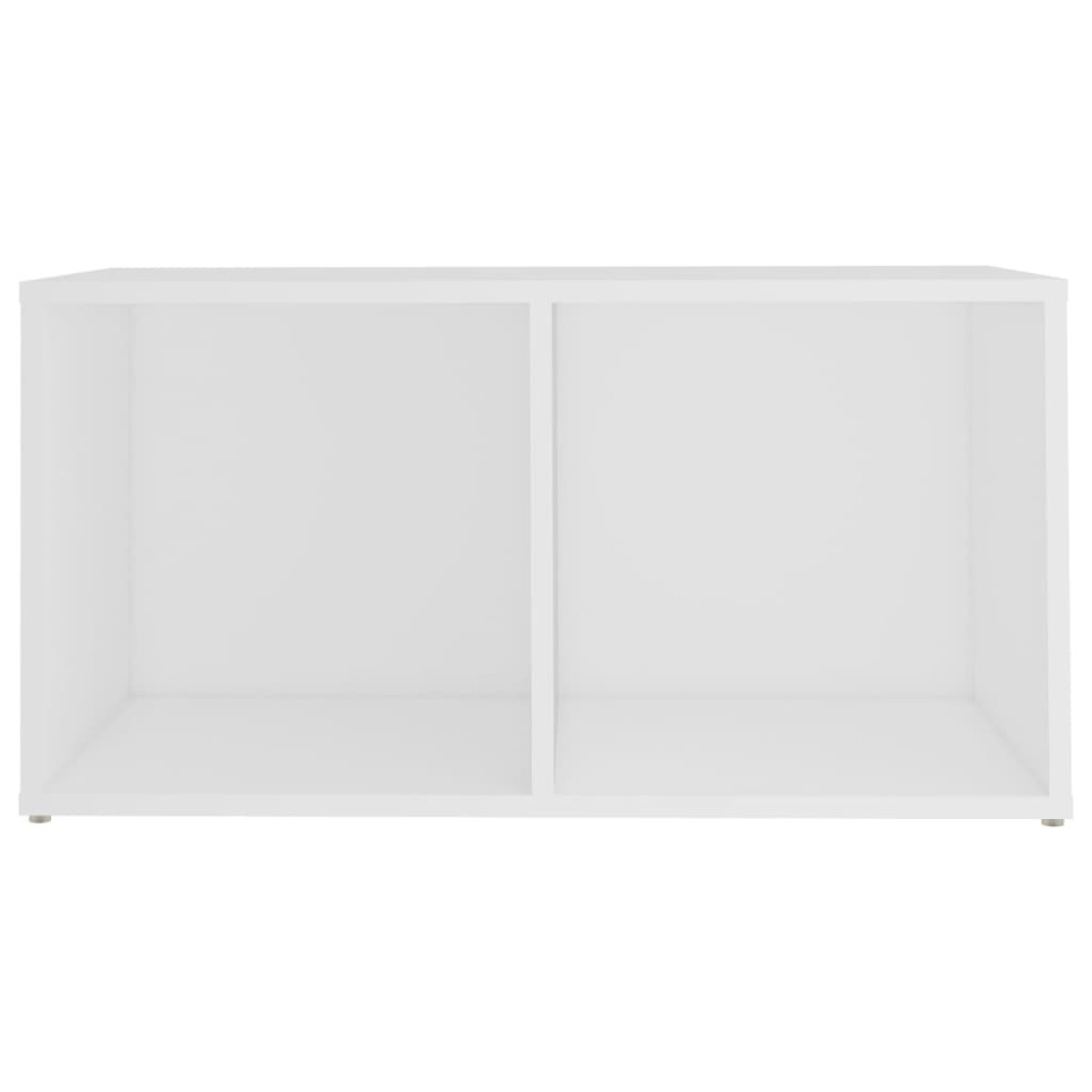 vidaXL Έπιπλα Τηλεόρασης 2 τεμ. Λευκά 72 x 35 x 36,5 εκ. Μοριοσανίδα