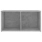 vidaXL Έπιπλα Τηλεόρασης 2 τεμ. Γκρι Σκυρ. 72x35x36,5 εκ. Μοριοσανίδα