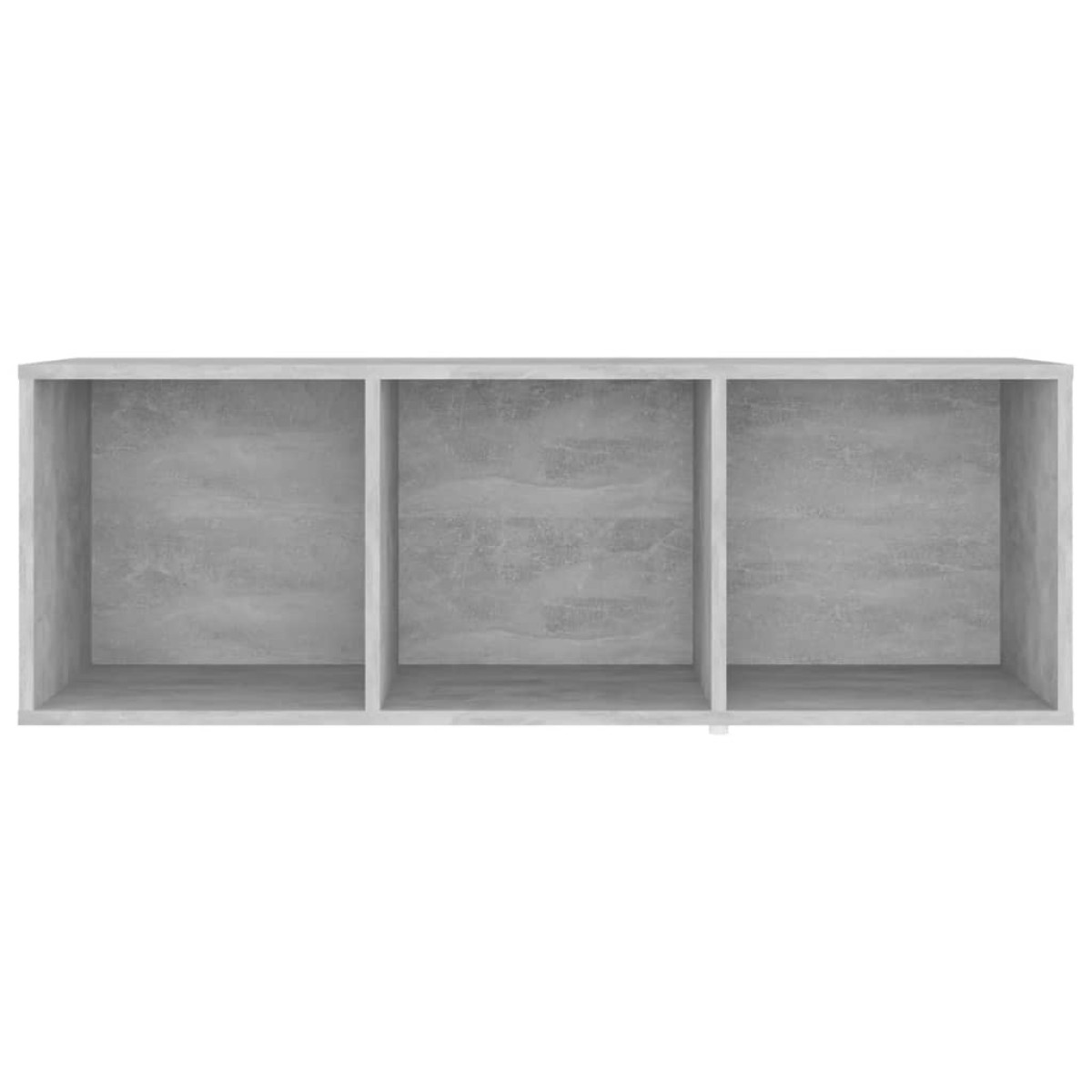 vidaXL Έπιπλα Τηλεόρασης 2 τεμ. Γκρι Σκυρ. 107x35x37 εκ. Μοριοσανίδα