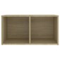 vidaXL Έπιπλα Τηλεόρασης 4 τεμ Sonoma Δρυς 72x35x36,5εκ Μοριοσανίδα