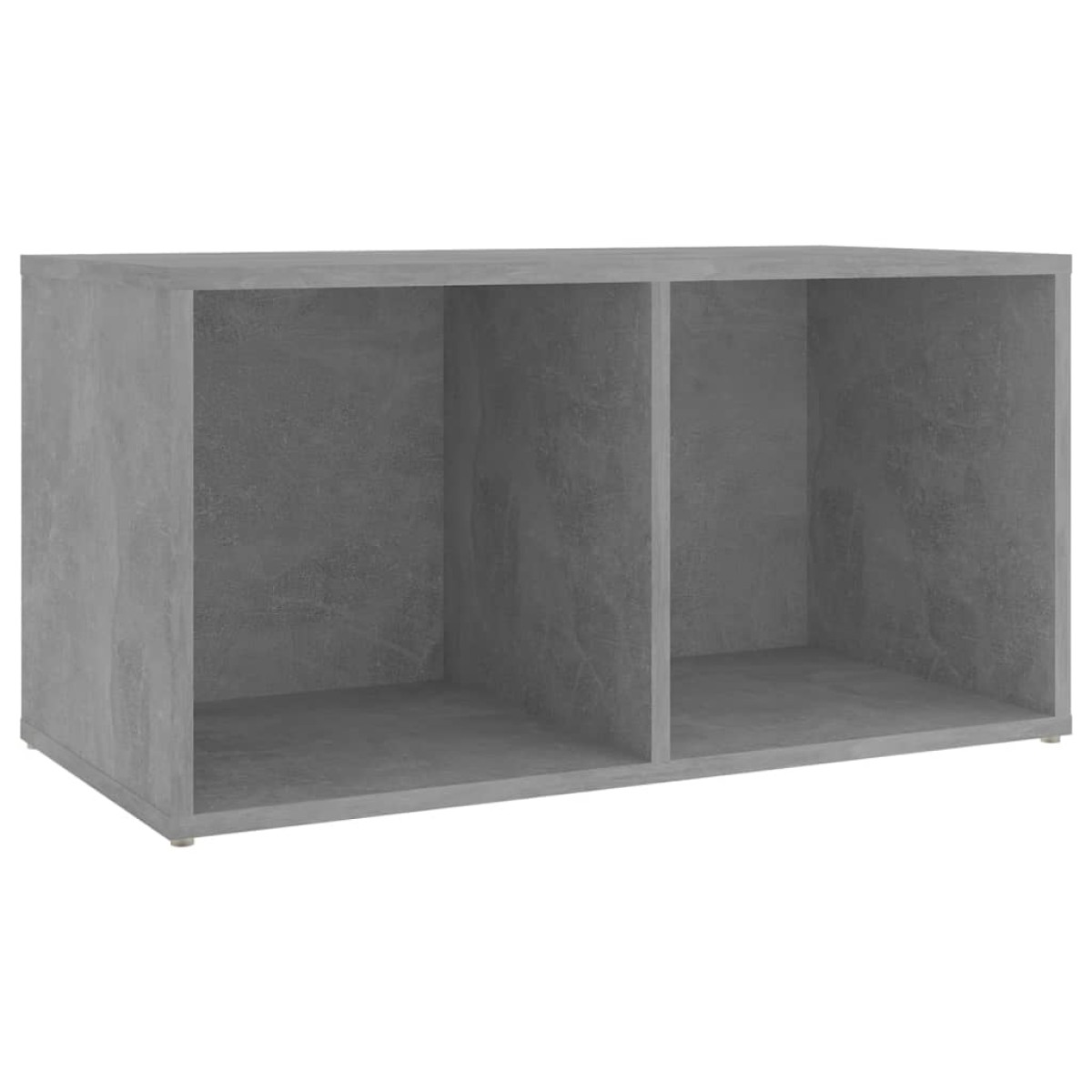 vidaXL Έπιπλα Τηλεόρασης 4 τεμ. Γκρι Σκυρ. 72x35x36,5 εκ. Μοριοσανίδα