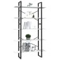 vidaXL Βιβλιοθήκη με 5 Ράφια Λευκή 100 x 30 x 175 εκ από Ξύλο Πεύκου