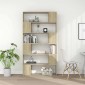 vidaXL Βιβλιοθήκη/Διαχωριστικό Χώρου Sonoma Δρυς 100 x 24 x 188 εκ.
