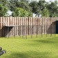 vidaXL Σπιτάκι Σκύλου Μαύρο 8,47 m² Ατσάλινο