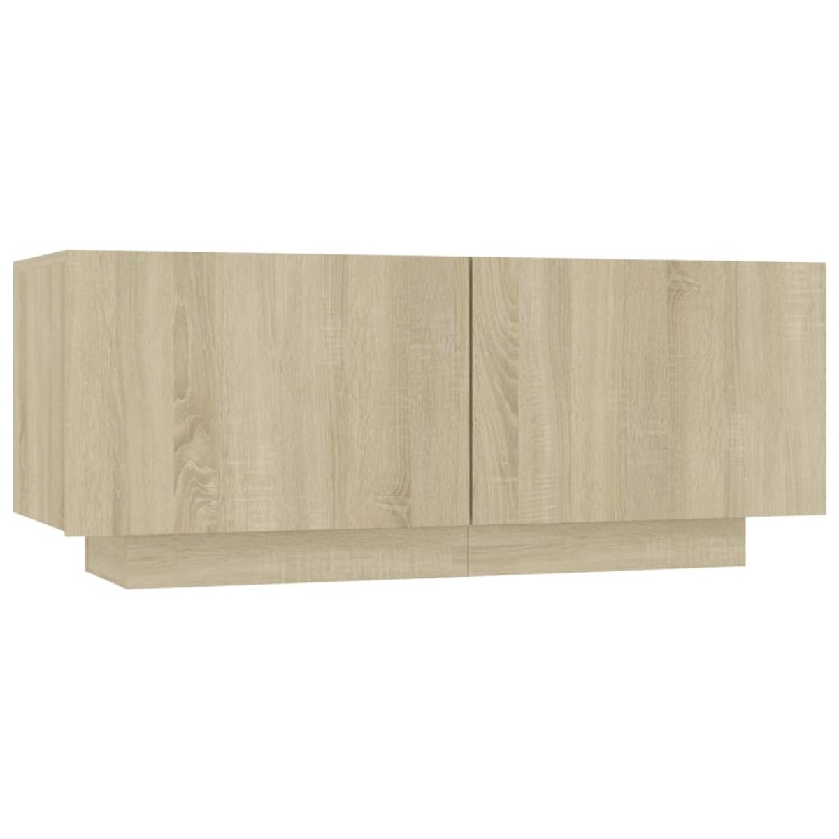 vidaXL Κομοδίνο Sonoma Δρυς 100 x 35 x 40 εκ. από Μοριοσανίδα