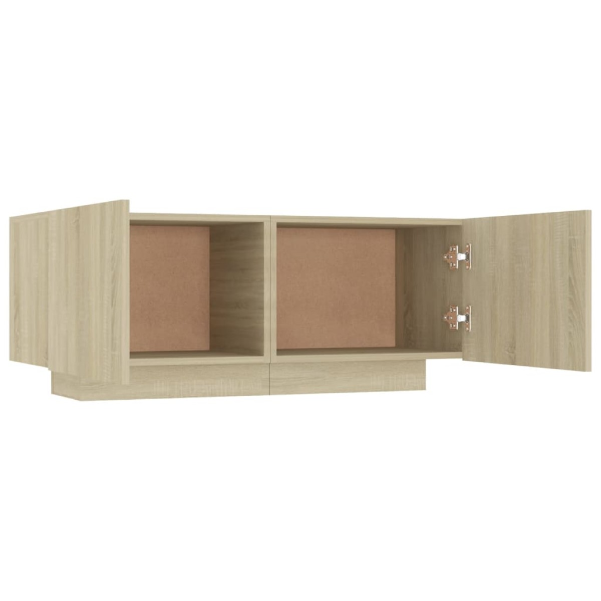 vidaXL Κομοδίνο Sonoma Δρυς 100 x 35 x 40 εκ. από Μοριοσανίδα