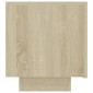 vidaXL Κομοδίνο Sonoma Δρυς 100 x 35 x 40 εκ. από Μοριοσανίδα