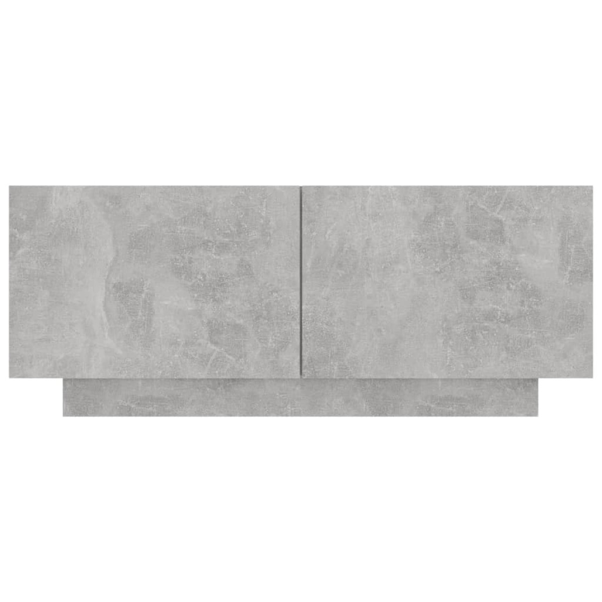 vidaXL Κομοδίνο Γκρι Σκυροδέματος 100 x 35 x 40 εκ. από Μοριοσανίδα