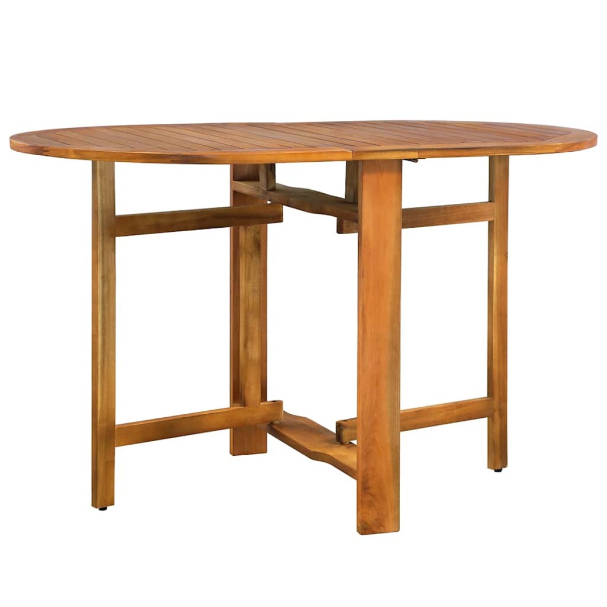 vidaXL Τραπεζαρία Κήπου Σετ 5 Τεμαχίων από Μασίφ Ξύλο Ακακίας