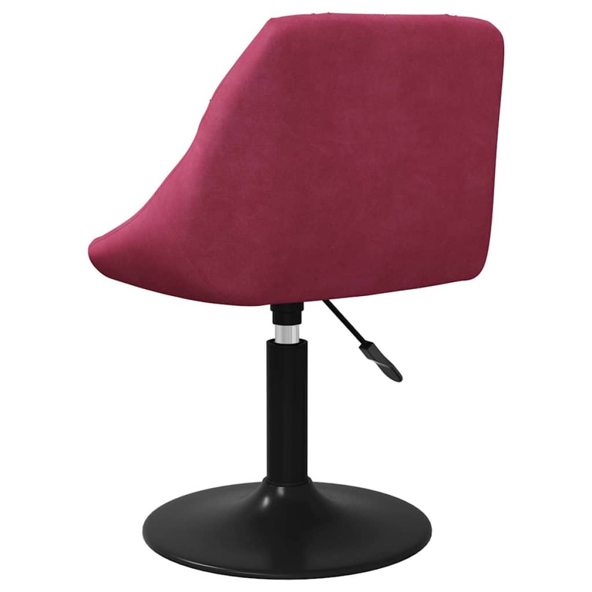 vidaXL Καρέκλες Τραπεζαρίας Περιστρεφόμενες 6 τεμ. Μπορντό Βελούδινες