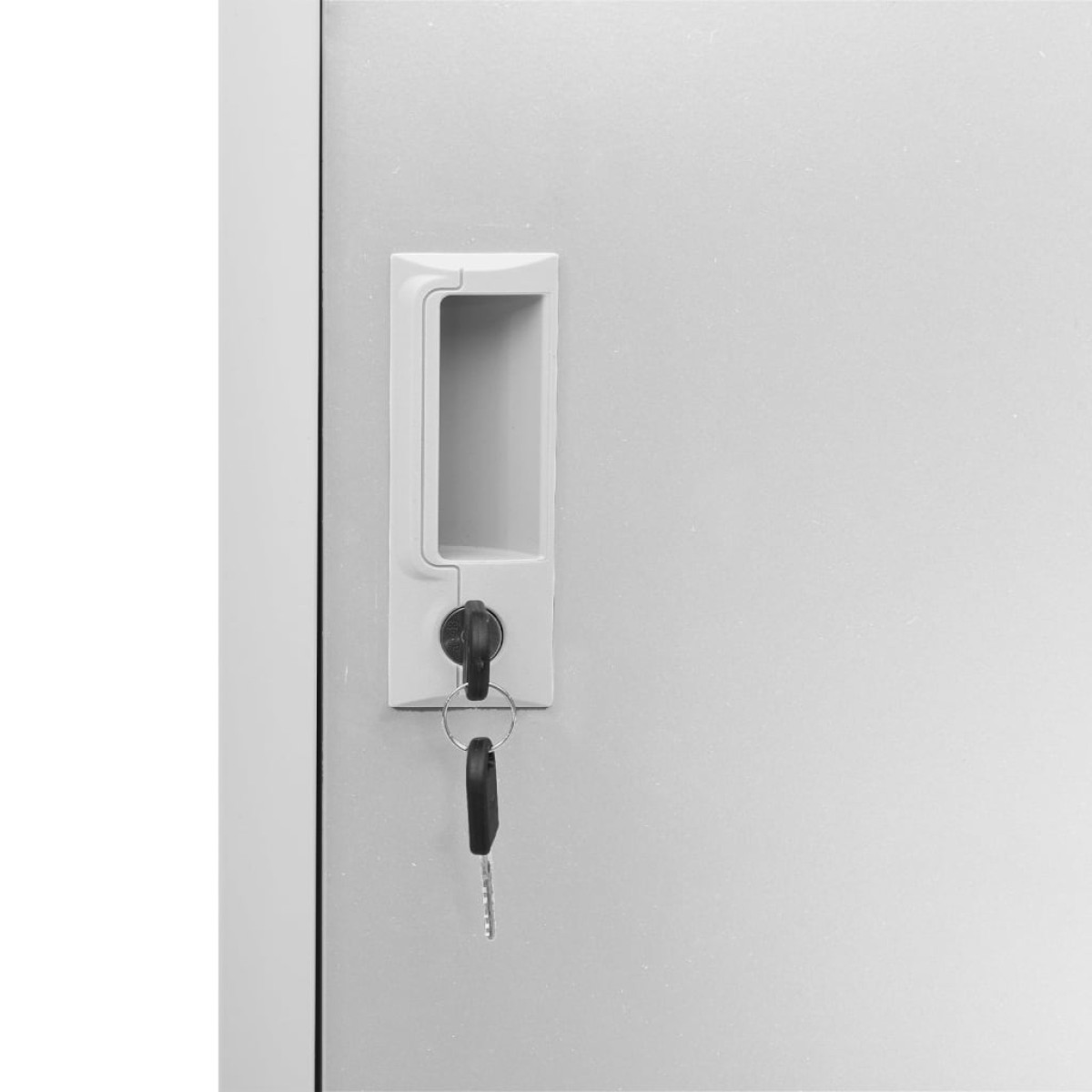 vidaXL Φοριαμοί 2 τεμ. Ανοιχτό Γκρι 90 x 45 x 92,5 εκ. Ατσάλινοι