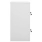 vidaXL Φοριαμοί 2 τεμ. Ανοιχτό Γκρι/Μπλε 90 x 45 x 92,5 εκ. Ατσάλινοι