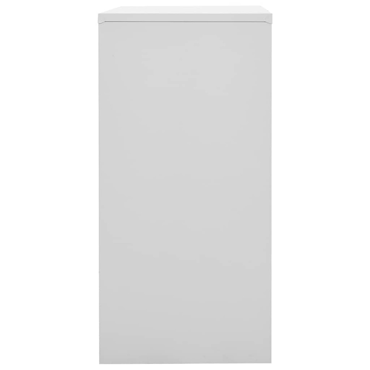 vidaXL Φοριαμοί 5 τεμ. Ανοιχτό Γκρι/Μπλε 90 x 45 x 92,5 εκ. Ατσάλινοι