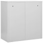 vidaXL Φοριαμοί 5 τεμ. Ανοιχτό Γκρι/Μπλε 90 x 45 x 92,5 εκ. Ατσάλινοι
