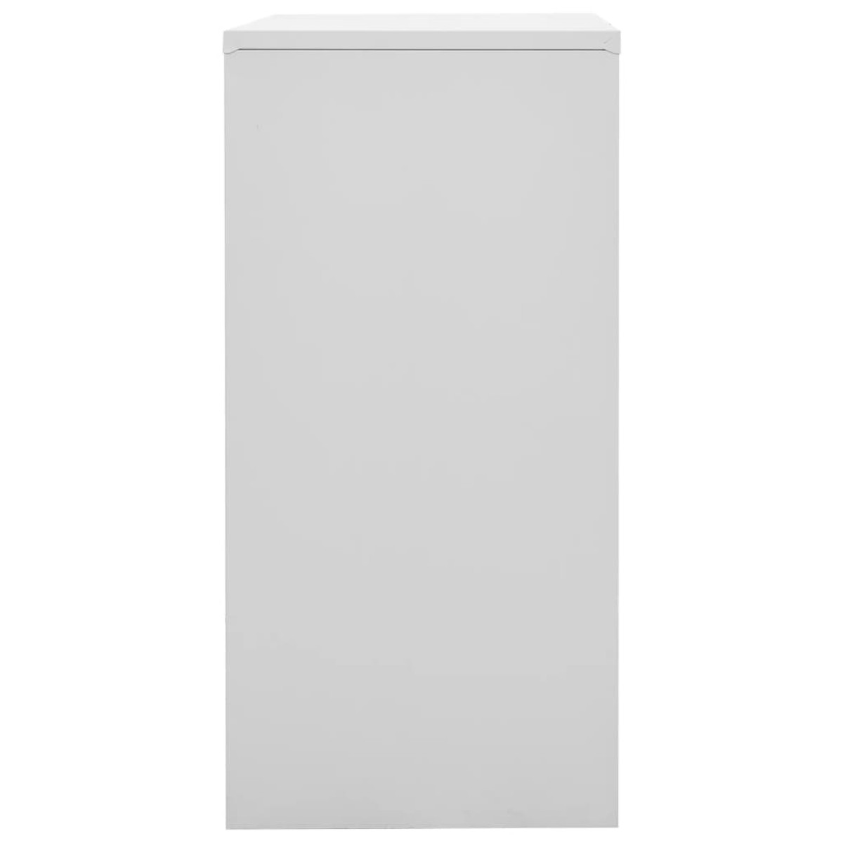 vidaXL Φοριαμοί 5 τεμ. Ανοιχτό Γκρι/Πράσινο 90x45x92,5 εκ. Ατσάλινοι