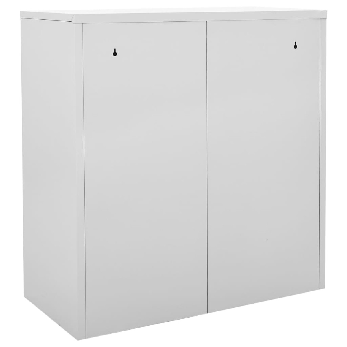 vidaXL Φοριαμοί 2 τεμ. Ανοιχτό Γκρι/Μπλε 90 x 45 x 92,5 εκ. Ατσάλινοι