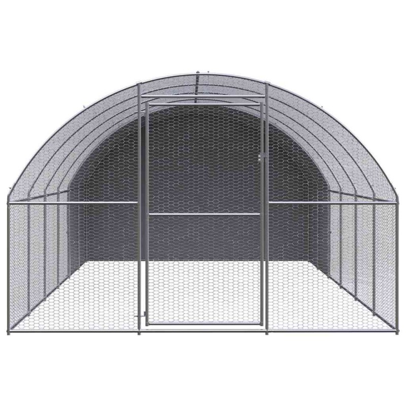 vidaXL Κοτέτσι Εξωτερικού Χώρου 3 x 6 x 2 μ. από Γαλβανισμένο Χάλυβα