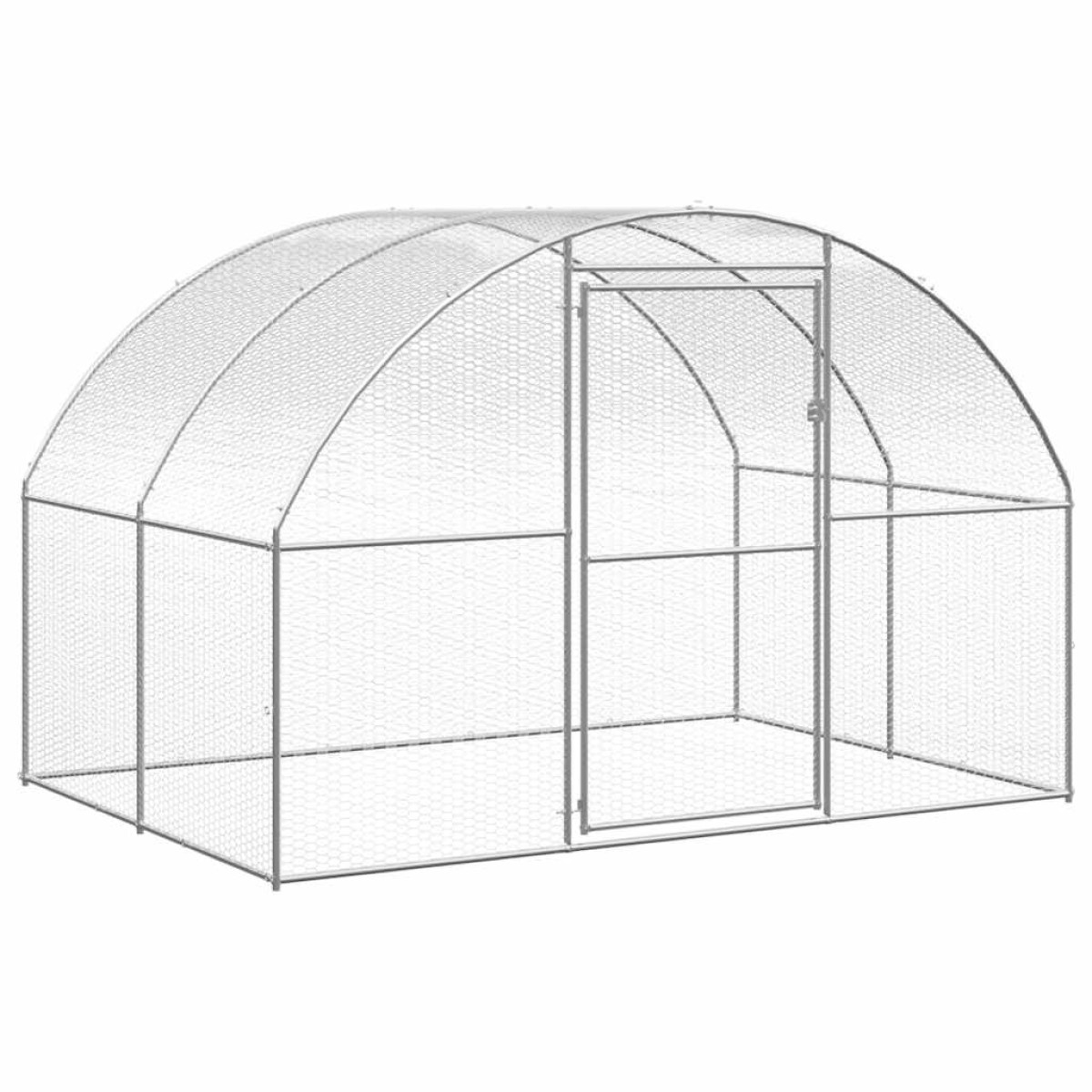 vidaXL Κοτέτσι Εξωτερικού Χώρου 3 x 12 x 2 μ. από Γαλβανισμένο Χάλυβα