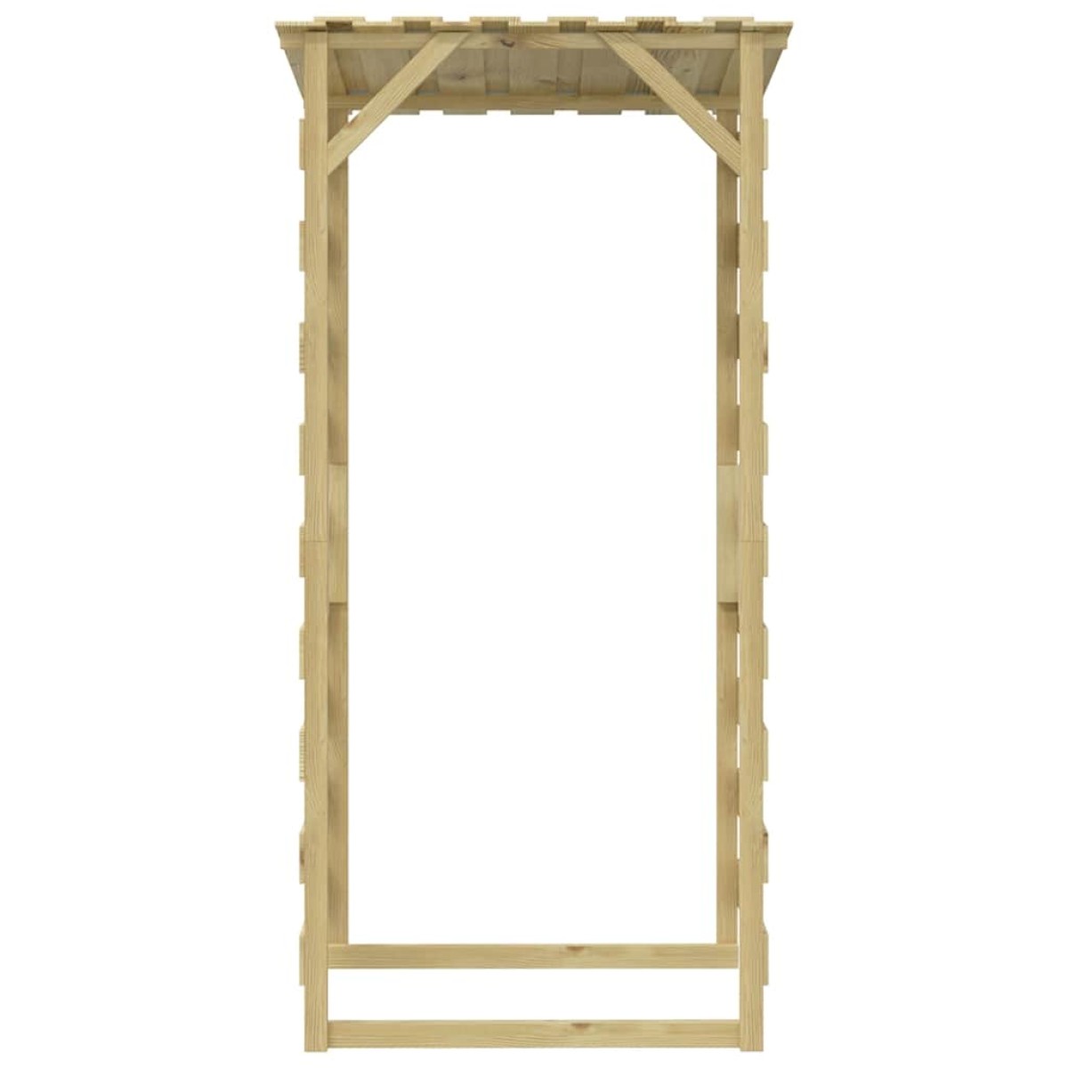 vidaXL Πέργκολες με Οροφή 3 τεμ. 100x90x200 εκ. από Εμποτισμένο Πεύκο