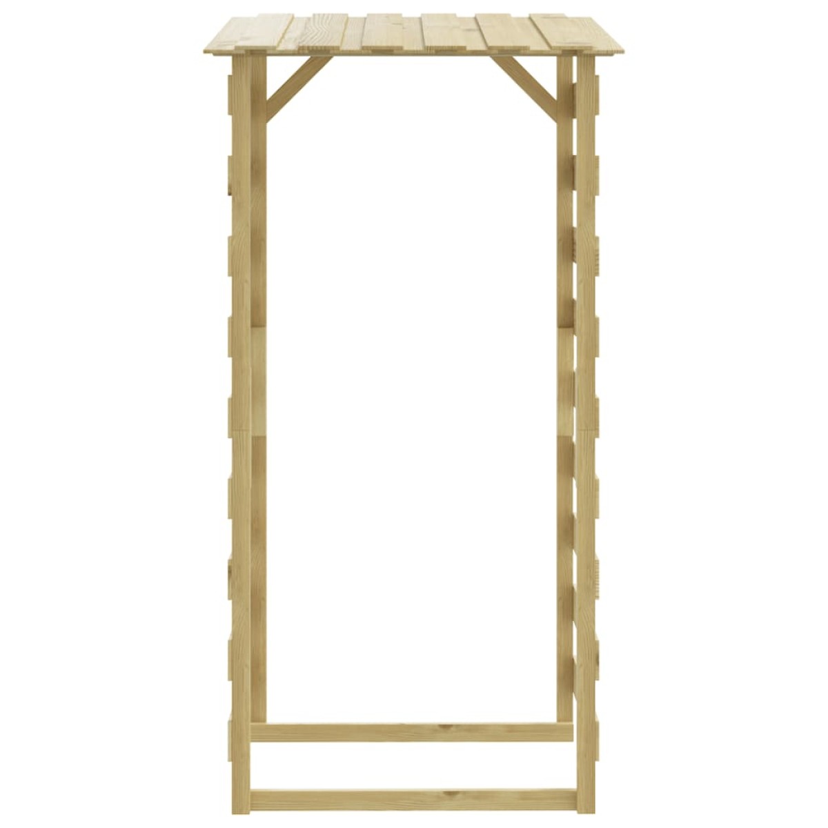 vidaXL Πέργκολες με Οροφή 4 τεμ. 100x90x200 εκ. από Εμποτισμένο Πεύκο